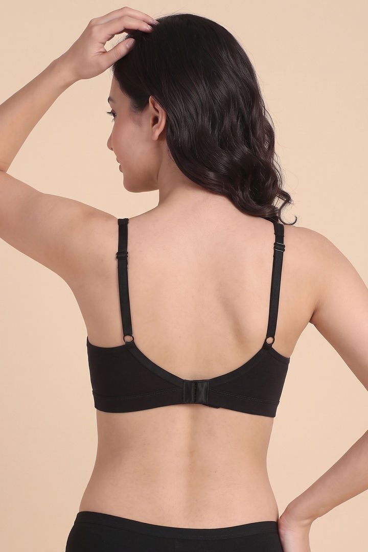 Zivame Double Layered Non Wired 3/4th Coverage Tshirt Bra - Tap Shoe — image 3